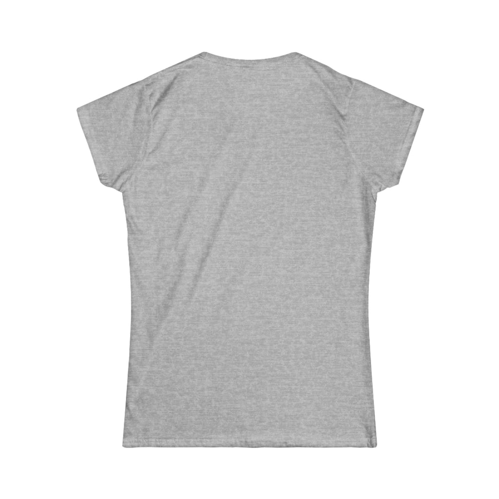 Love text design Women's Tee | Softstyle Grey Crewneck