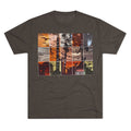 Life is what you make it Tee | Palm Silhouette Photo Grid Shirt