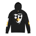 Yin Yang Moon Sun Face Hoodie | Celestial Minimalist Graphic Long Sleeve