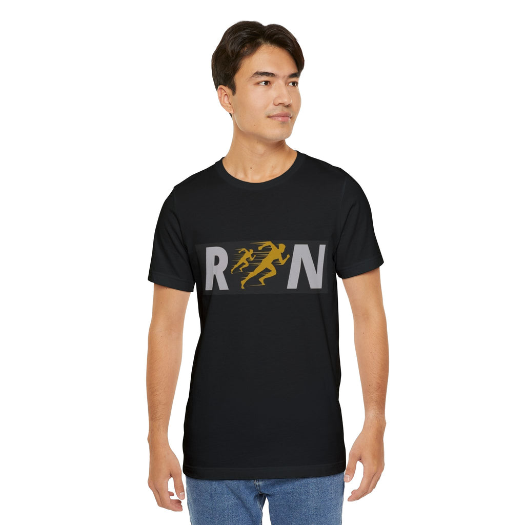 Run Logo T-Shirt | Elevate Your Step Running Tee