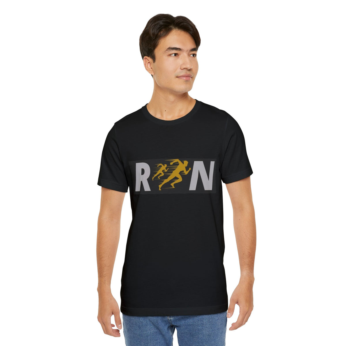 Run Logo T-Shirt | Elevate Your Step Running Tee
