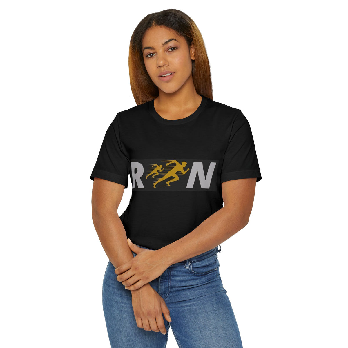Run Logo T-Shirt | Elevate Your Step Running Tee